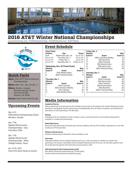 2016 AT&T Winter National Championships