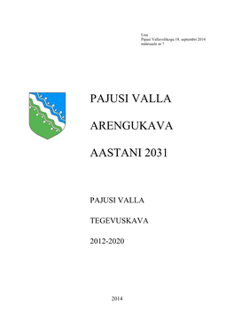 Tegevuskava 2012-2020