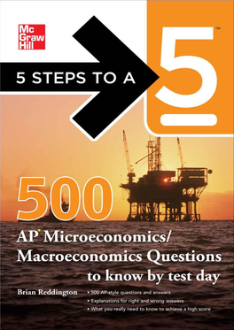 5 Steps to a 5 500 Must-Know AP Microeconomics/Macroeconomics