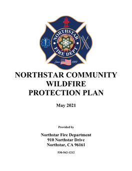 2021 Community Wildfire Protection Plan