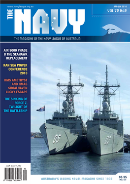 The Navy Vol 72 No 2 Apr 2010