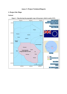 Annex 3: Project Technical Reports 1. Project Site Maps