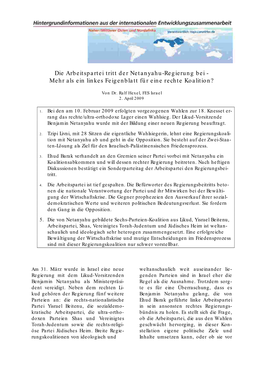Die Arbeitspartei Tritt Der Netanyahu-Regierung Bei : Mehr