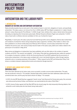 Antisemitism and the Labour Party