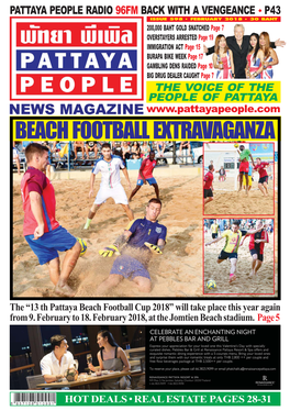 Beach Football Extravaganza