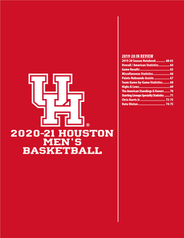 2020-21 Houston Men's Basketball