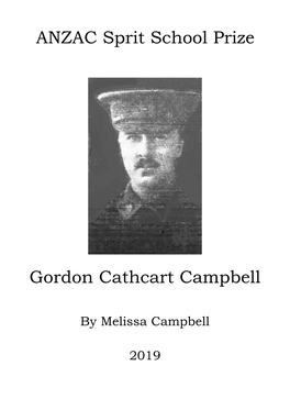 Gordon Cathcart Campbell