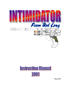 Intimidator Instruction Manual