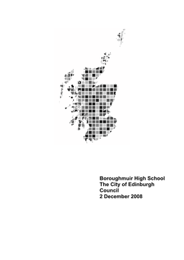 Boroughmuir High School the City of Edinburgh Council 2 December 2008