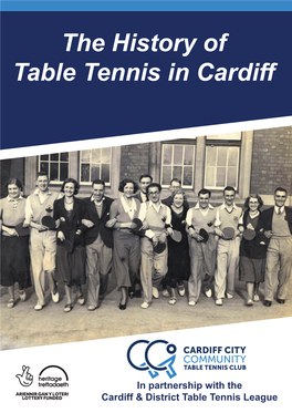 The History of Table Tennis in Cardiff