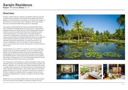 Sarojin Residence Region: the Sarojin Sleeps: 2 - 3