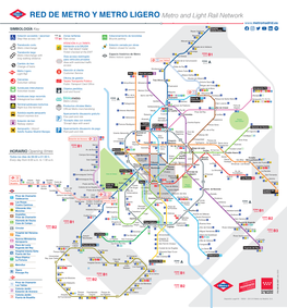 Plano De Metro De Madrid