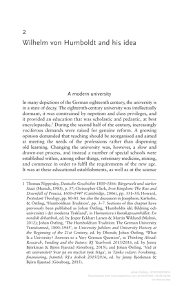 Humboldt and the Modern German University Academies, That Most of the Practical and Theoretical Research Was to Be Conducted