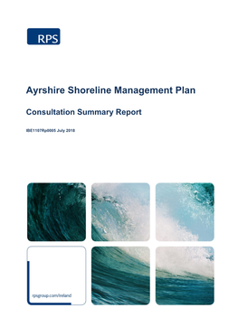 Ayrshire Shoreline Management Plan
