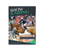 Show Jumping Horse Breeds……………………..………P.16 on Revising This Booklet Until I Make It Perfect