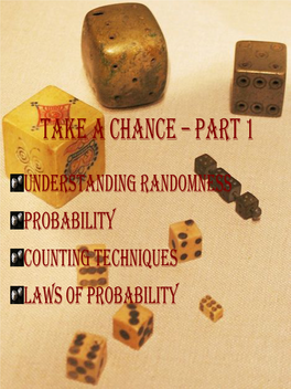 Take a Chance – Part 1