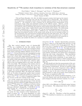 Arxiv:2007.00408V2 [Physics.Atom-Ph] 17 Jan 2021