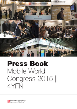 Press Book Mobile World Congress 2015 | 4YFN