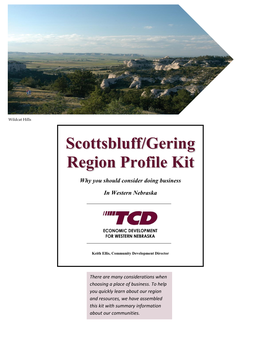 Scottsbluff/Gering Region Profile