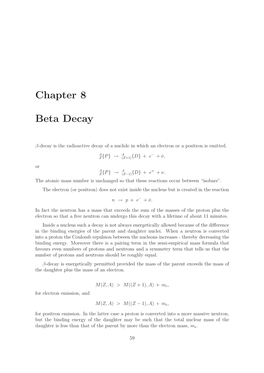 08 Beta Decay