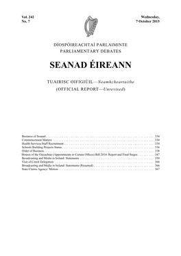 Seanad Éireann