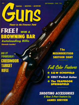 GUNS Magazine September 1969