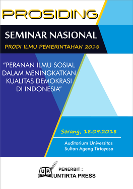 Seminar Nasional Prodi Ilmu Pemerintahan 2018