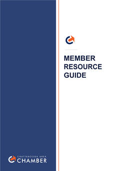 Member Resource Guide Contents