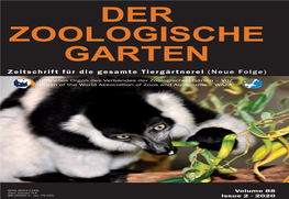 Zeitschrift Für Die Gesamte Tiergärtnerei (Neue Folge) Buchbesprechung: Sabine Begall, Hynek Burda, Radim Sumbera (2018)