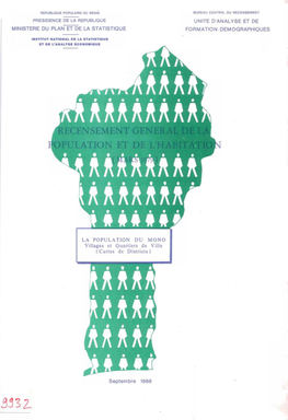 Ministere Du Plan Et De La Statistique La Population