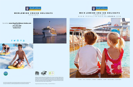 W O R Ldwide Cru Ise Holidays Worldwide Cruise Holidays