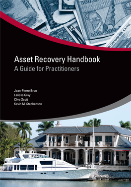 Asset Recovery Handbook a Guide for Practitioners