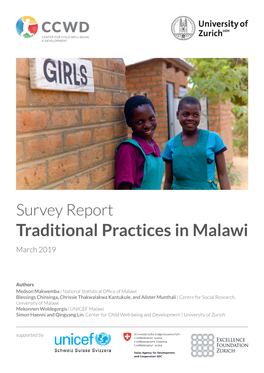 Survey Report Traditional Practices in Malawi March 2019