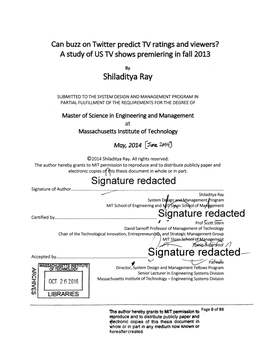 Signature Redacted Redacted