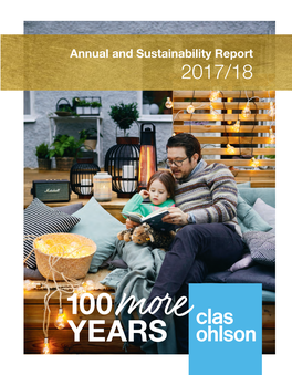 Annual and Sustainability Report 2017/2018