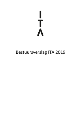 Bestuursverslag ITA 2019