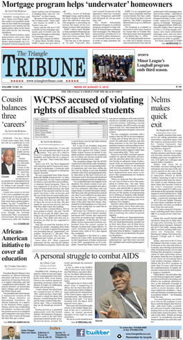 WCPSS Accused of Violating Rights of Disabled Students