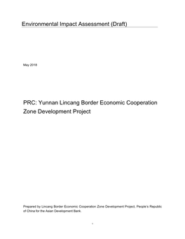 49310-002: Yunnan Lincang Border Economic Cooperation Zone