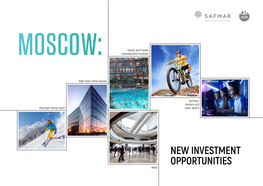 NEW INVESTMENT OPPORTUNITIES Malls Архангельск