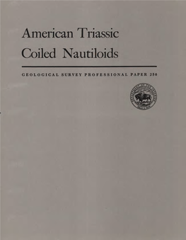 American Triassic Coiled Nautiloids