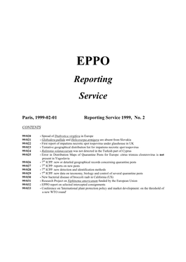 Reporting Service 1999, No