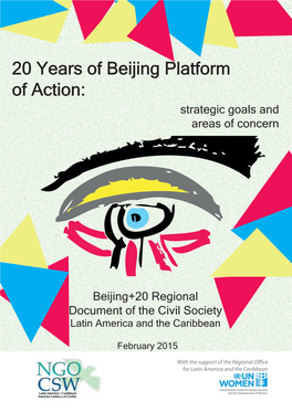 20 Years of Beijing Platform of Action: Strategic Goals and Areas of Concern