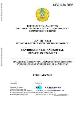 Kazakhstan Ministry of Investment and Development Committee for Roads