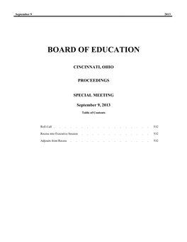 Board of Education