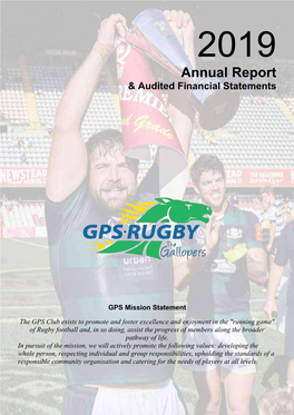 2019 Annual Report & Audited Financial Statements