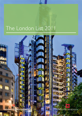 The London List Yearbook