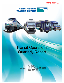 Transit Operations Quarterly Report Q3-FY18[Icon]