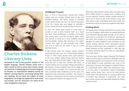 Charles Dickens Literary Lives