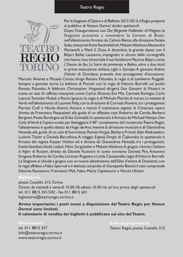 Teatro Regio