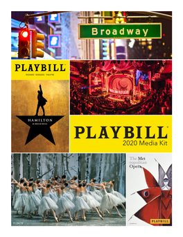 PLAYBILL 2020 Media Kit